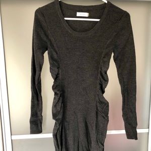 Dark gray Calvin Klein sweater dress XS